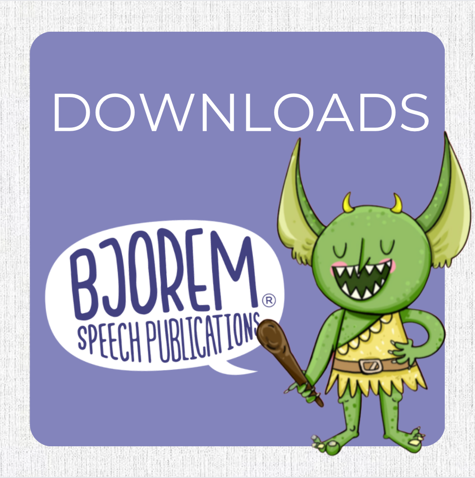 Bjorem Speech Downloads | Free Sound Cue Cards | Speech Publications ...