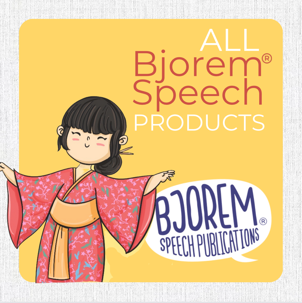Quality Speech Therapy Products, Books, and Supplies | Bjorem Speech ...