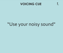 Minimal Pairs: Voicing