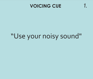 Minimal Pairs: Voicing