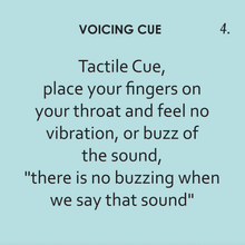 Minimal Pairs: Voicing
