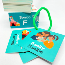 F Sound | Sonido F - Bilingual Flashcards for Speech Therapy